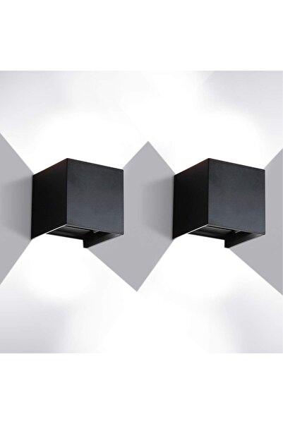 Generic 6W LED Outdoor Home Wall Mount Lights, Cool White, 3000K