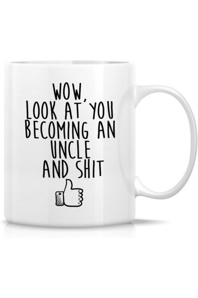 ritz Funny Mug for the New Uncle - 11 oz Ceramic Coffee Mug