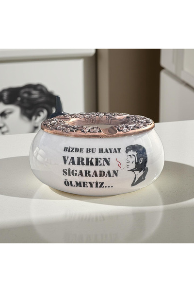 İlbay Çini Takı We Don'T Die from Cigarettes While Living This Life.