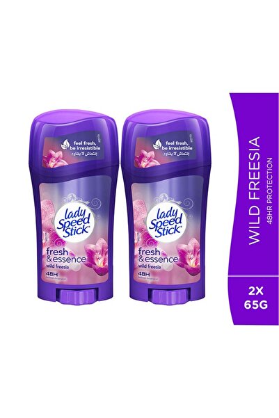 Lady Speed Stick Pack of 2 Fresh Essence Wild Freesia Antiperspirant Deodorant 65grams