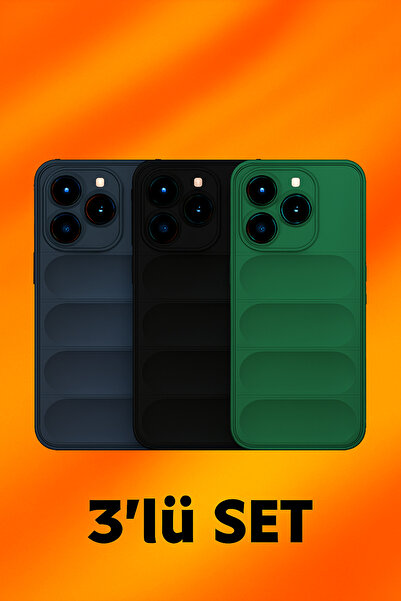 Hatreds Tecno Spark 20 Pro Kılıf İçi Kadife Oyuklu Elde Kaymaz Tpu Korumalı S...