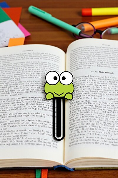 tredblock Keroppi Frog Bookmark