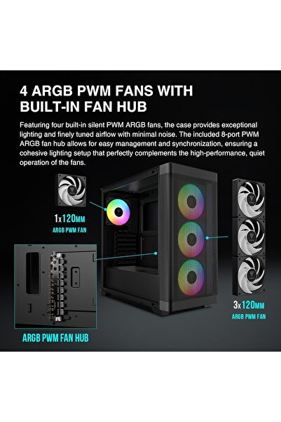 Generic NOVA Gaming PC Desktop – Core i5-12400F, RTX 3050 6GB, 16GB DDR4 RAM, 1TB NVMe SSD, WiFi & Bluetoo