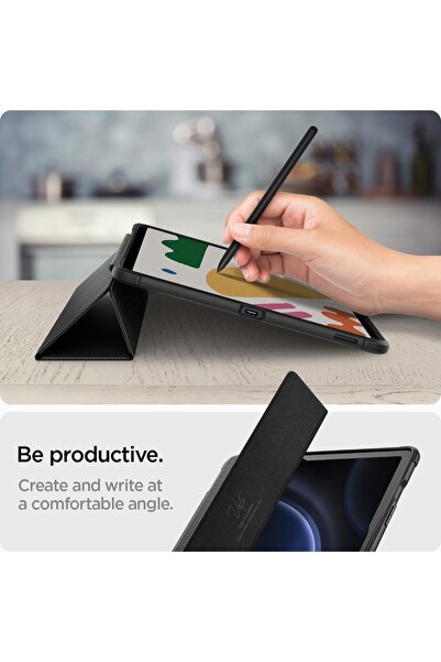 Spigen Rugged Armor Pro Case for Samsung Galaxy Tab S9 FE Plus - Black