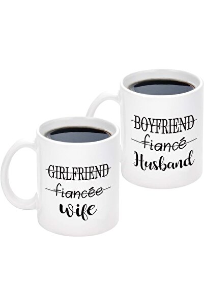 Be Care Couples Coffee Mug Set - 2 Cups for Him and Her, Valentines, Wedding,...