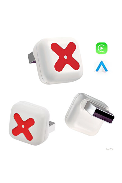KariVla KariVla Wireless Car Adapter, Plug & Play, Compatible with cars equipped with CarPlay/Android Auto