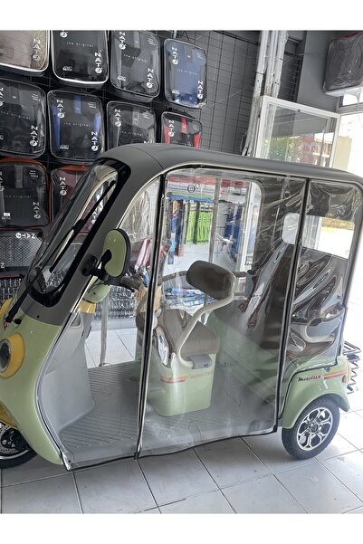 MOTOLUX Motolüx fayton fx 23 şeffaf fermuarlı çadır branda