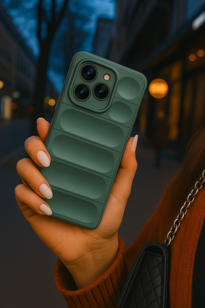 Hatreds Tecno Spark 20 Pro Kılıf İçi Kadife Oyuklu Elde Kaymaz Tpu Korumalı S...