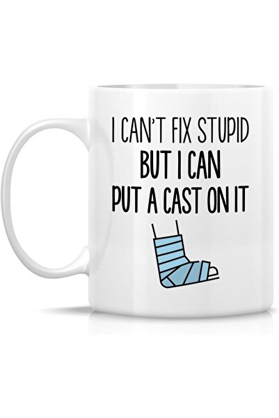 ritz Funny Orthopedic Mug - 11 oz Ceramic Coffee or Tea Cup
