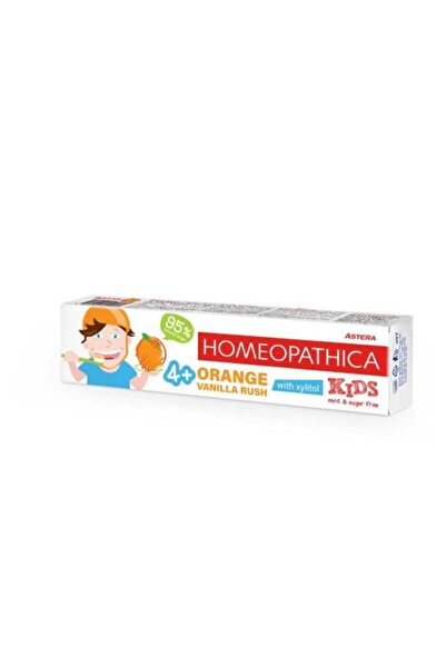 ASTERA Estera Homeopathica Children's Toothpaste +4 Orange Vanilla 50ml