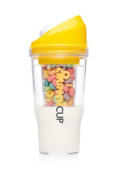 Tiknal أصفر - كوب كرنش كب كرانش كوب إفطار محمول