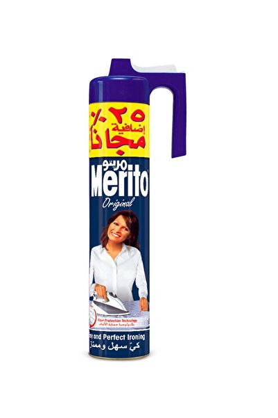 Merito مريتو بخاخ النشا لكي الملابس 400 مل + 25% مجانا