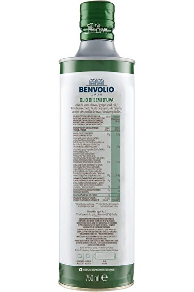 M.A.C Bevnolio Grape Seed Oil Italy 750 ml