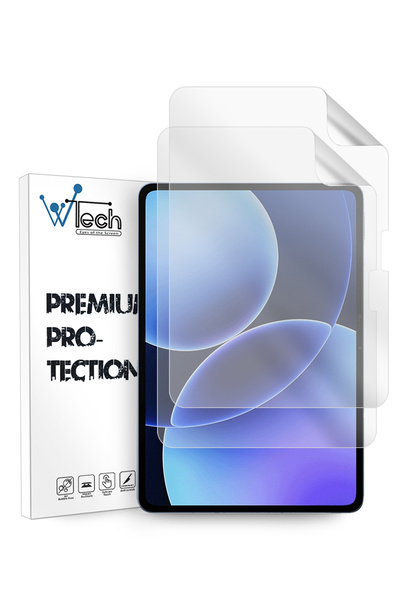 Wtech Xiaomi Pad 8 /8 Pro 2025 (11.2 inch) Premium Hydrogel Film Thin and Flexible 2 Pack - Clear