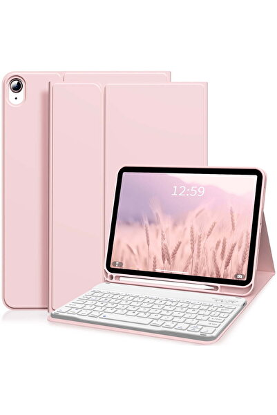 HYX Cover iPad 11th (A16) 10th Generation Case with Keyboard, Detachable Keyboard with Pencil Holder