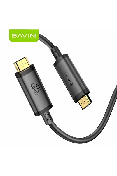 Bavin كابل HDMI عالي السرعة بدقة 4K يدعم تقنية 3D لجهاز Xiaomi Mi Box / PS5 ب...
