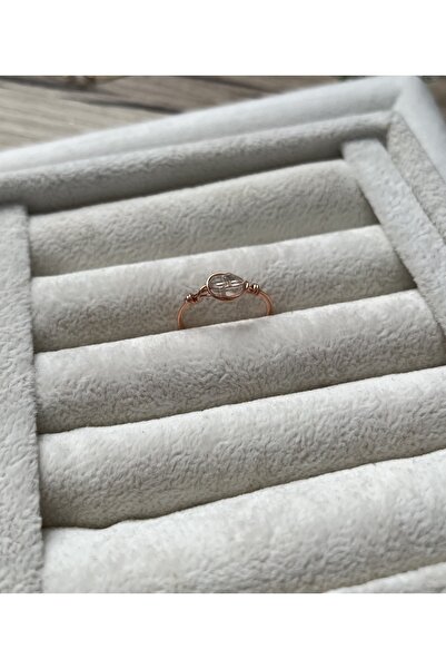 Pel Design خاتم سلكي نحاسي اللون من هيركيميس مصنوع يدويًا