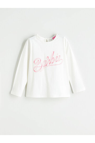 LC Waikiki Barbie Baskılı Kız Çocuk Bluz ve Tütü Etek