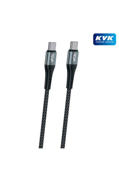 ROVA KB215 Type-C To Type-C Hızlı Şarj Kablosu