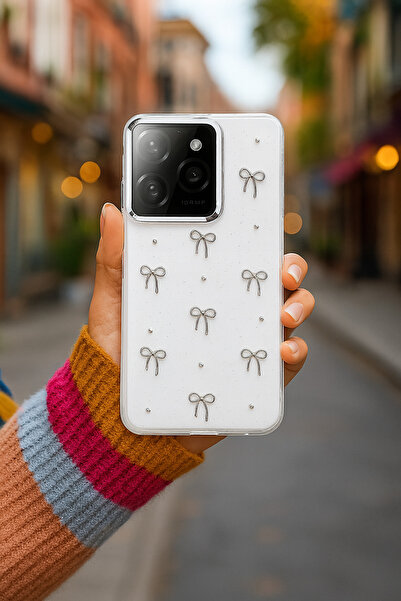 Hatreds Tecno Spark 20 Pro Kılıf Desenli ve Simli Tasarım 3D Figürlü Kamera K...