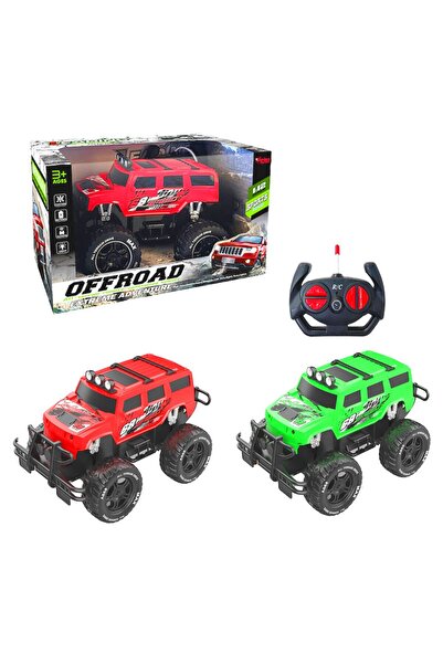 Luminoo KUMANDALI OFF-ROAD JEEP F/F IŞIKLI ŞARJLI 1:12