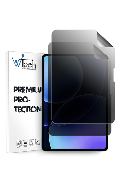 Wtech Xiaomi Pad 8 /8 Pro 2025 (11.2 inch) Premium Hydrogel Anti Privacy Film Flexible 2 Pack Clear
