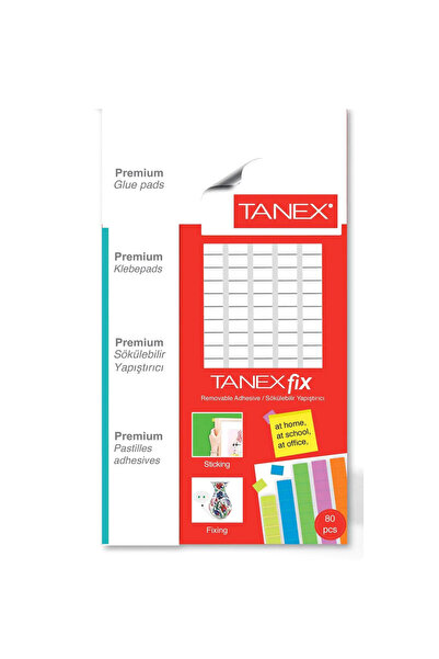 Tanex Sökülebilir Hamur Beyaz Yapıştırıcı, Fix Hamur Yapistirici 80'li 50 Gr ...