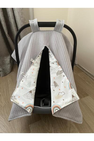 YUSRAMODA Kışlık Çift Taraflı Puset Örtüsü