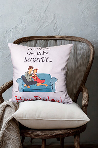 JUNIQ EDITION Decorative Throw Pillow Cover – “Every Rule” Edition |   45×45 ...