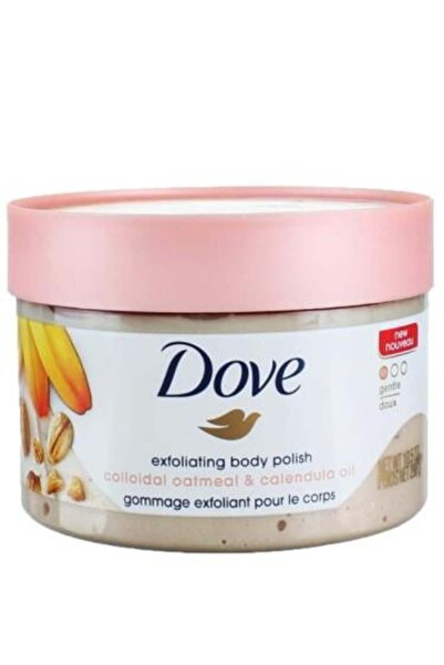 Dove Body Scrub with Oatmeal and Calendula Oil, 298g