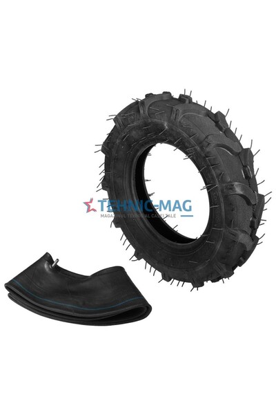 RURIS Anvelopă 12-5.00 cu cameră de aer pentru motocultor