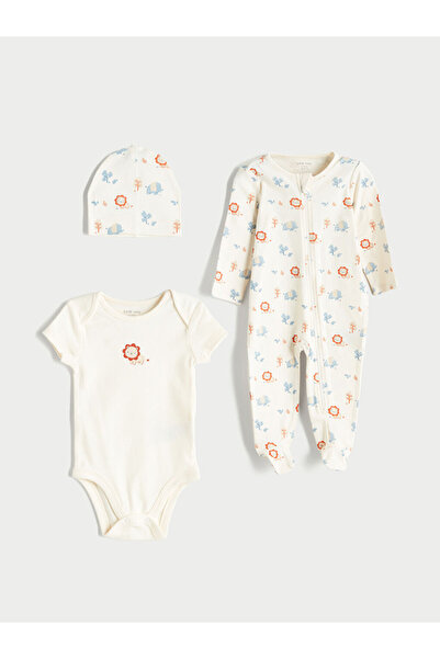 LC Waikiki Sparkling Selections from Shining Store | Printed Baby Boy Hospital Discharge Set