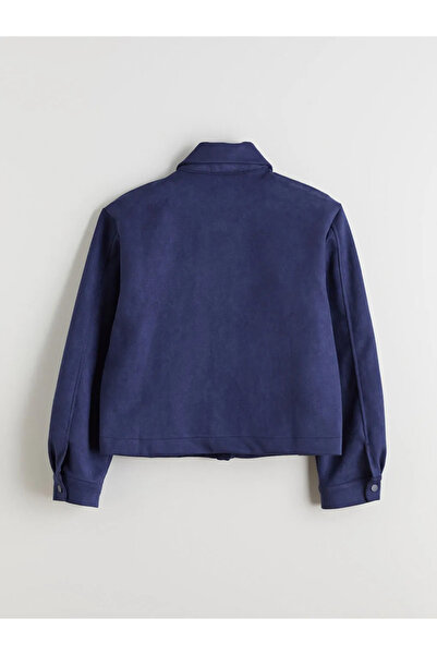 LC Waikiki سترة نسائية من جلد الغزال