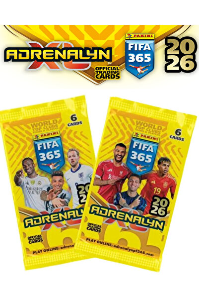 Next Plus Licensed Panini Fifa 2026 Football Player Cards 2 Packs (12 Pieces)...