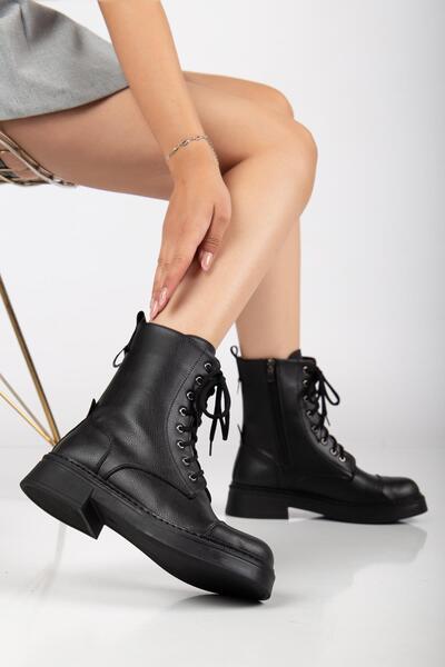 SUİNS SHOES Suins Marcia Model Bağcıklı Postal Kadın Bot