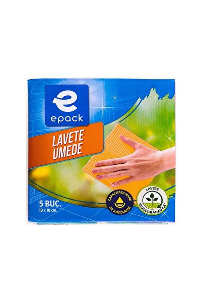 Tamira Wet Wipe EPACK 5 pieces - used in bathrooms, kitchens