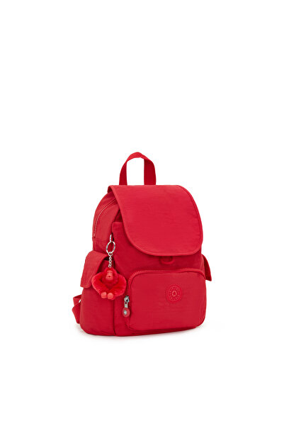 Kipling مجموعة سيتي باك ميني أحمر روج