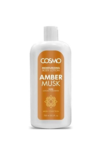 Cosmo لوشن مرطب للجسم بالمسك والعنبر، 750 مل