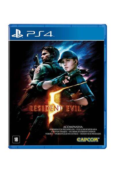 CAPCOM Game 'Resident Evil 5' (Global Edition) - Action Shooter - PlayStation 4 (PS4)