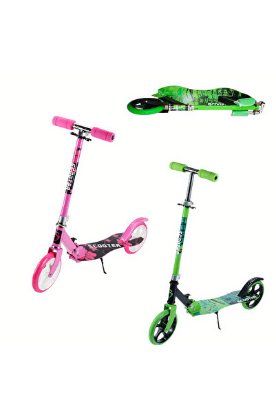 JML Trotineta cu Doua Roti pentru Copii, 100x85cm cu Frana si Cric Fata si Ba...