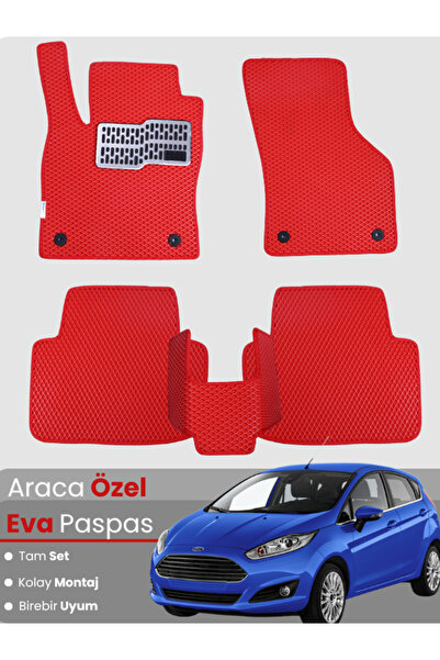 stiloto مجموعة كاملة من دواسات EVA متوافقة مع فورد فييستا (2009-2016) - مخصصة...