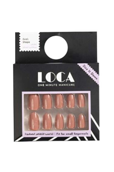 Luca أظافر لوكا الاصطناعية ذاتية اللصق - N6 بيضاوي بيج