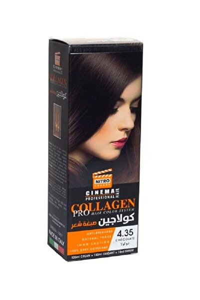 NITRO CANADA صبغة شعر الكولاجين شوكولاتة 4.35