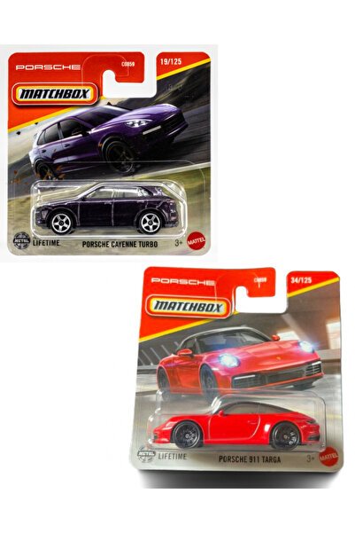 HOT WHEELS Matchbox Porsche 911 Targa - Porsche Cayenne Turbo