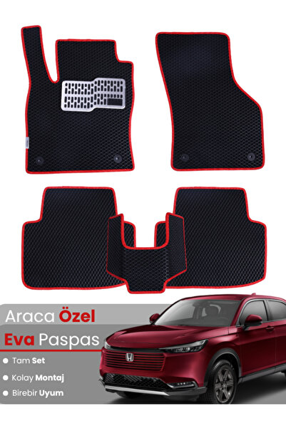 stiloto HONDA HRV (2021-2025) Uyumlu EVA Paspas Tam Set–Araca Özel,Kolay Mont...