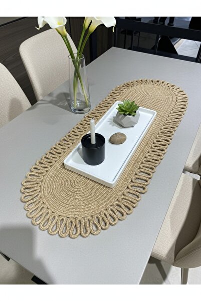 BHR Creative Iuta naturală Galaxy, cu modele, răchită, pat de loc, masă, pasa...