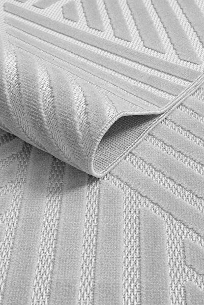 Terra Halı Yıkanabilir İskandinav Kaymaz Taban Salon Yolluk Halısı 1605 Art