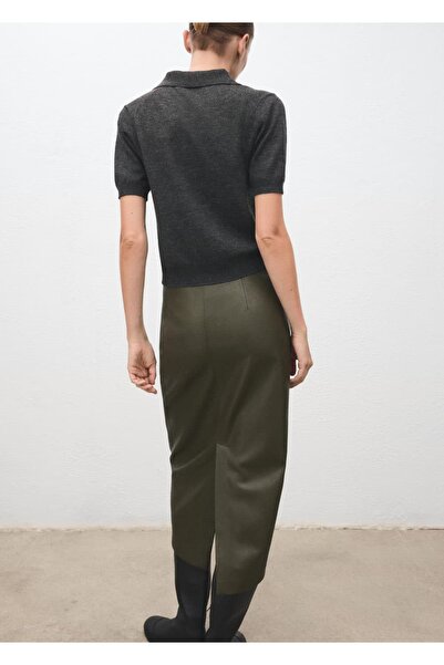 MANGO Woman Polo yaka kazak