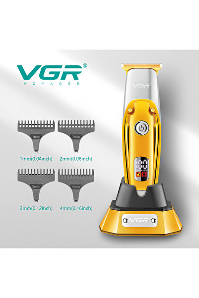 VGR V-277 Beard Trimmer for easy self use for trim size-0, 1, 2, 3 & 4