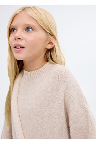 MANGO Kids Örgü midi elbise